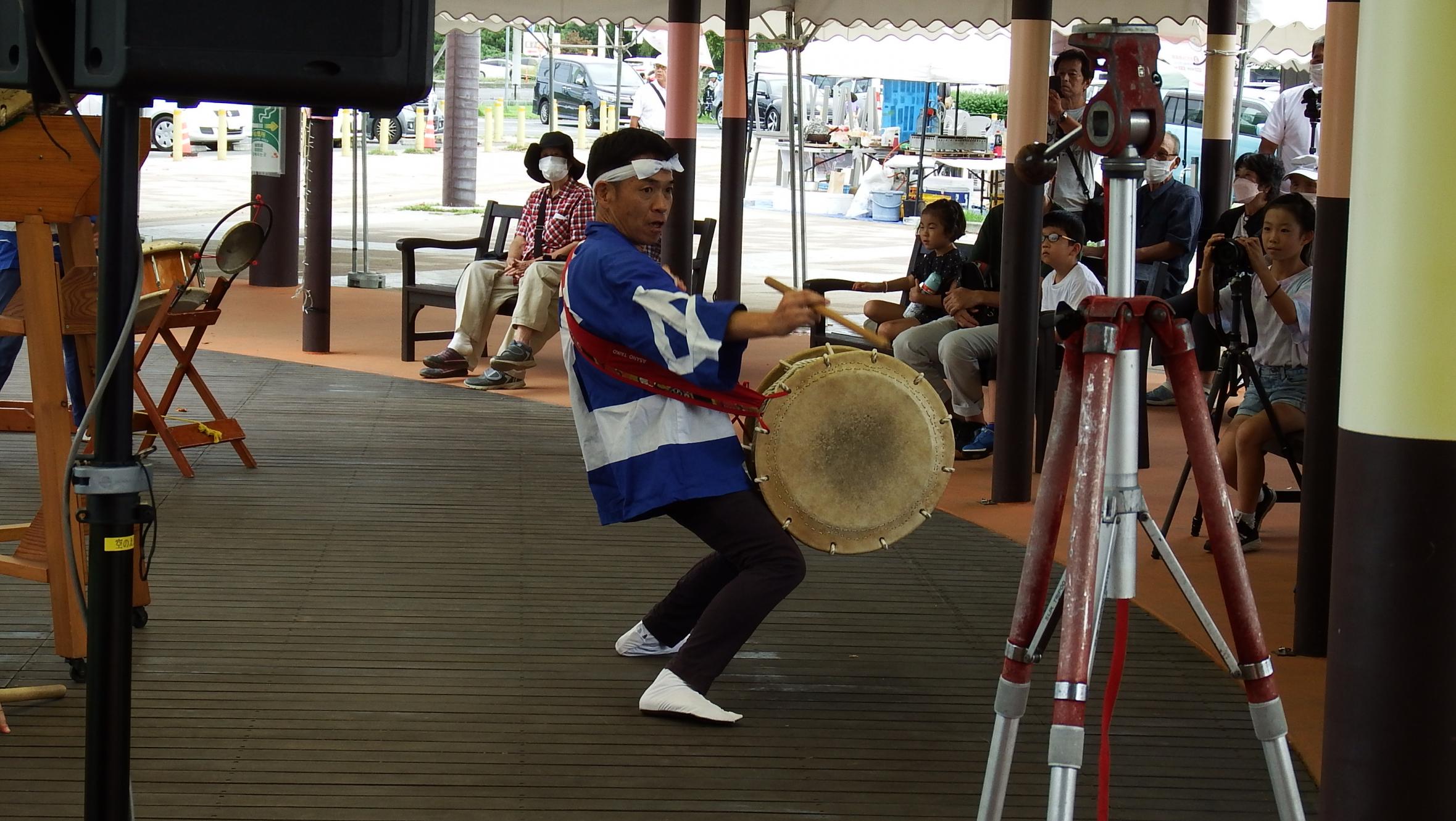 中上野太鼓組写真2 中上野太鼓組写真2