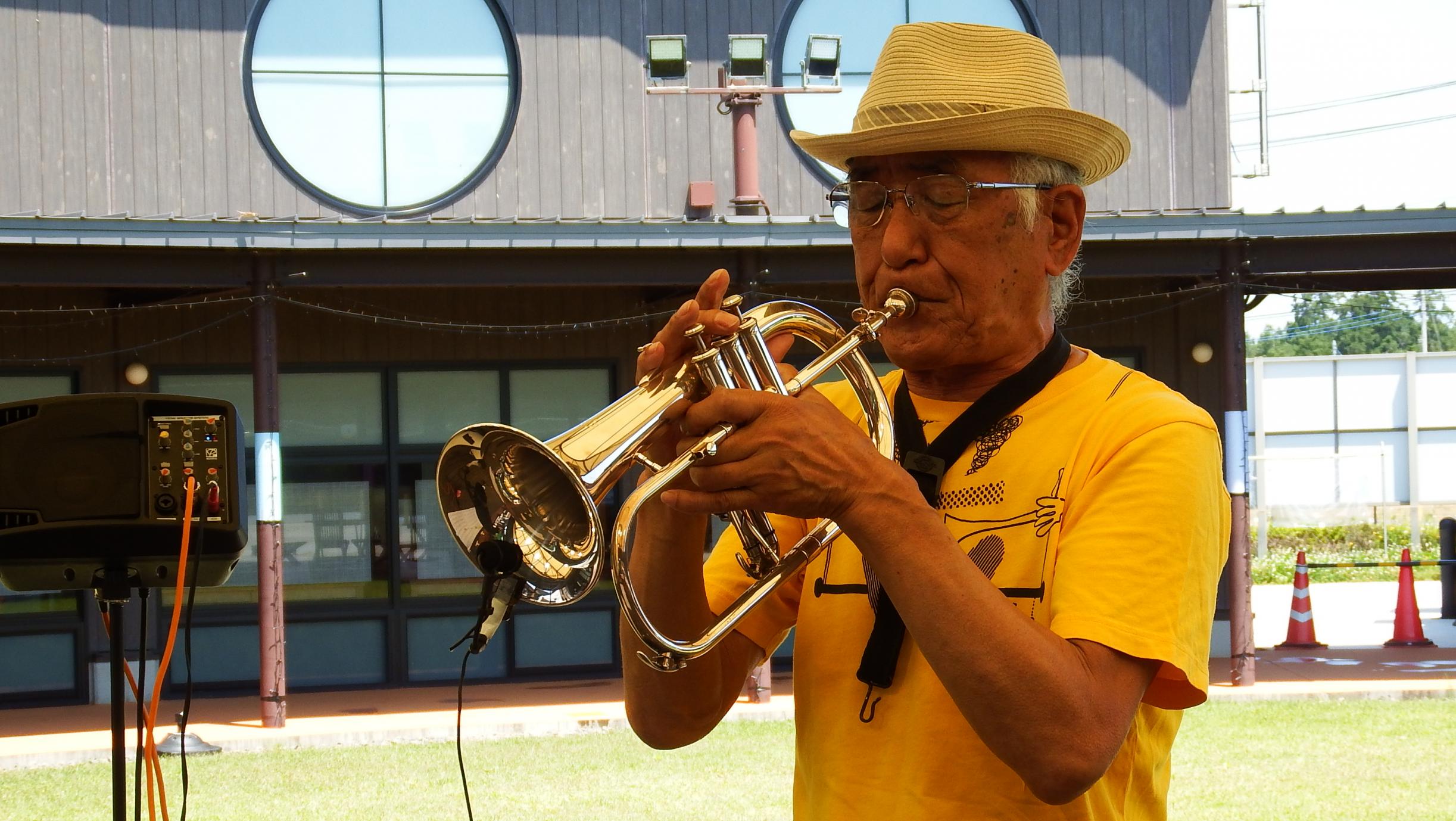 チャーリー栗原マラソン演奏