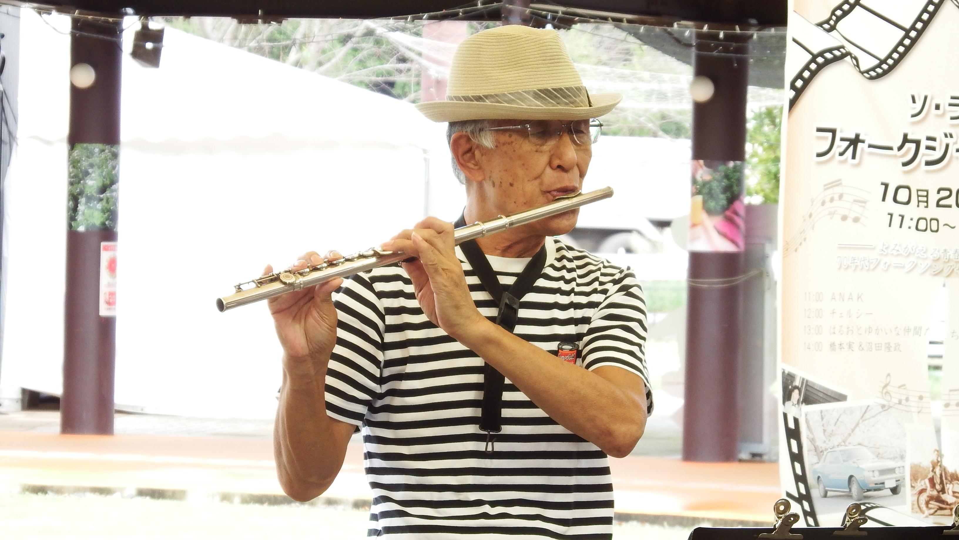 「チャーリー栗原」各種管楽器のマラソン演奏 「チャーリー栗原」各種管楽器のマラソン演奏