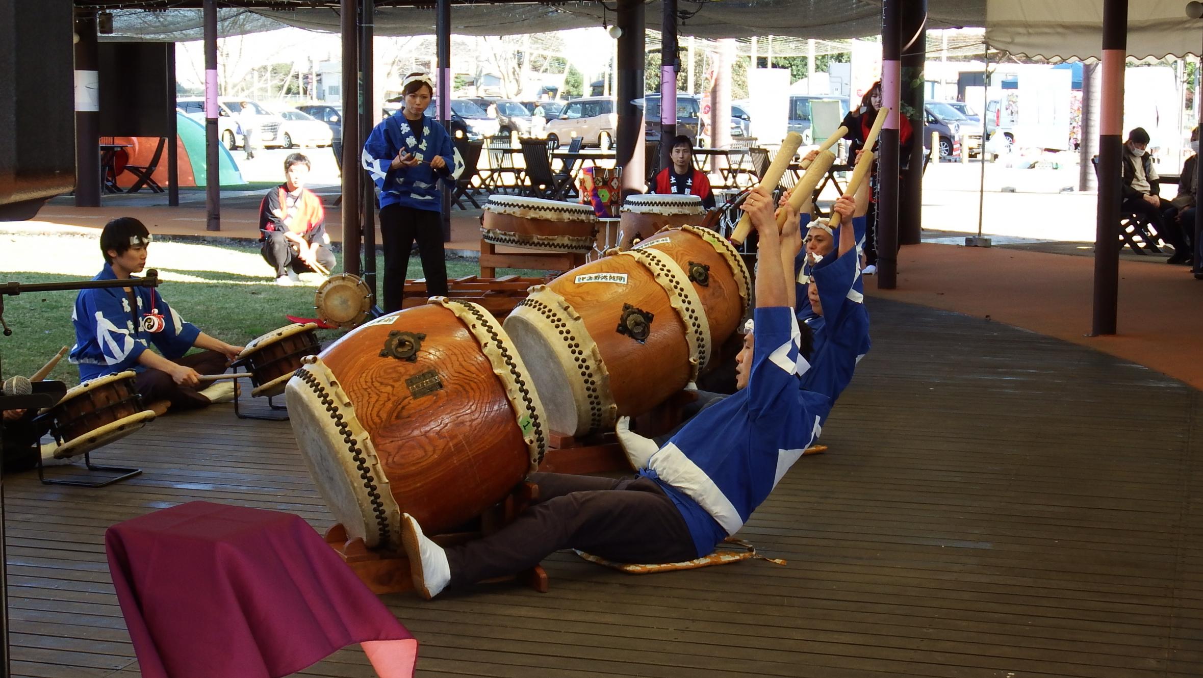 土鼓ゐ&中上野太鼓組写真2 土鼓ゐ&中上野太鼓組写真2