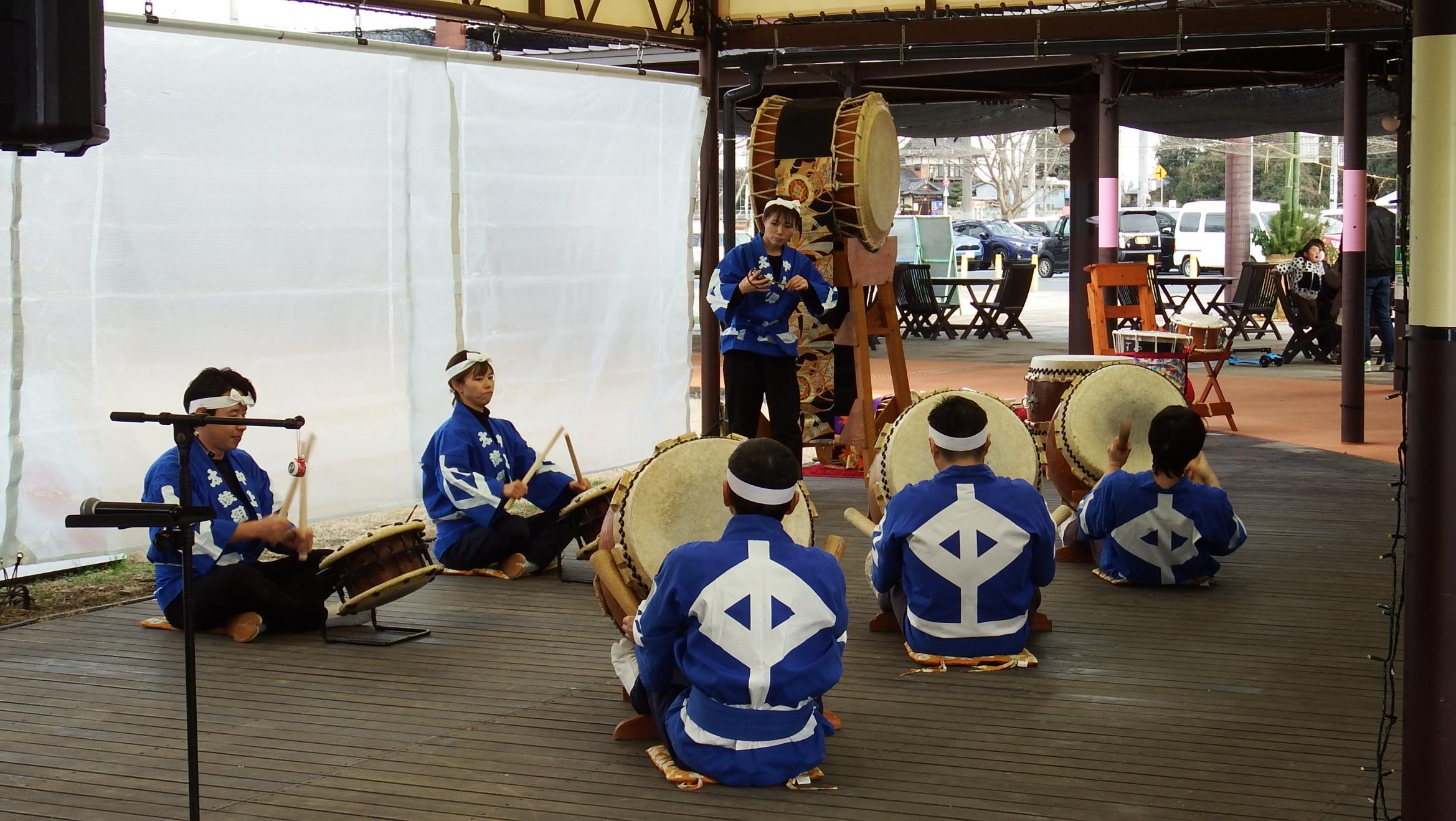 中上野太鼓組写真1 中上野太鼓組写真1