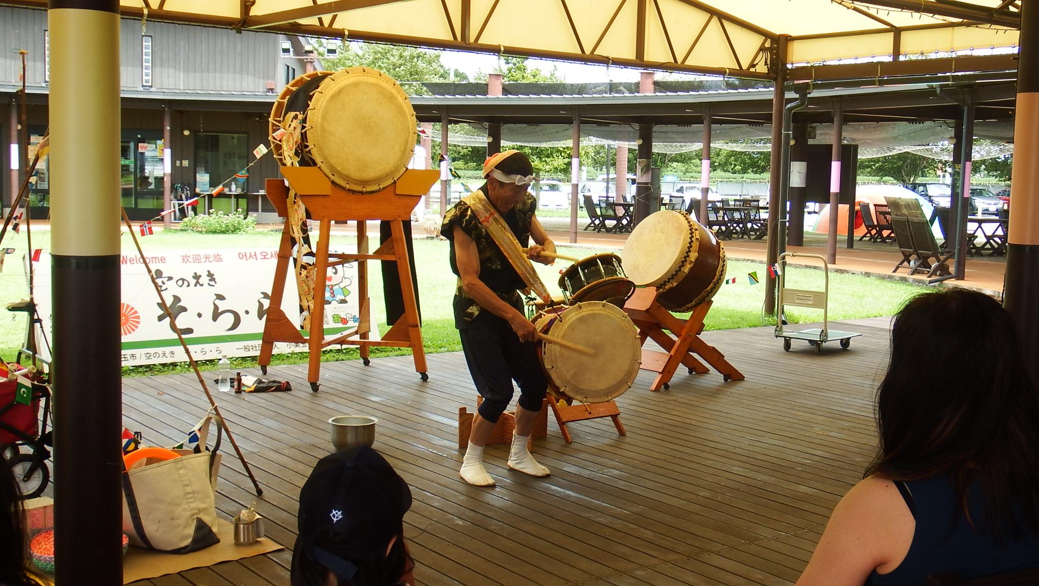 和太鼓一人打ち片平博1 和太鼓一人打ち片平博1
