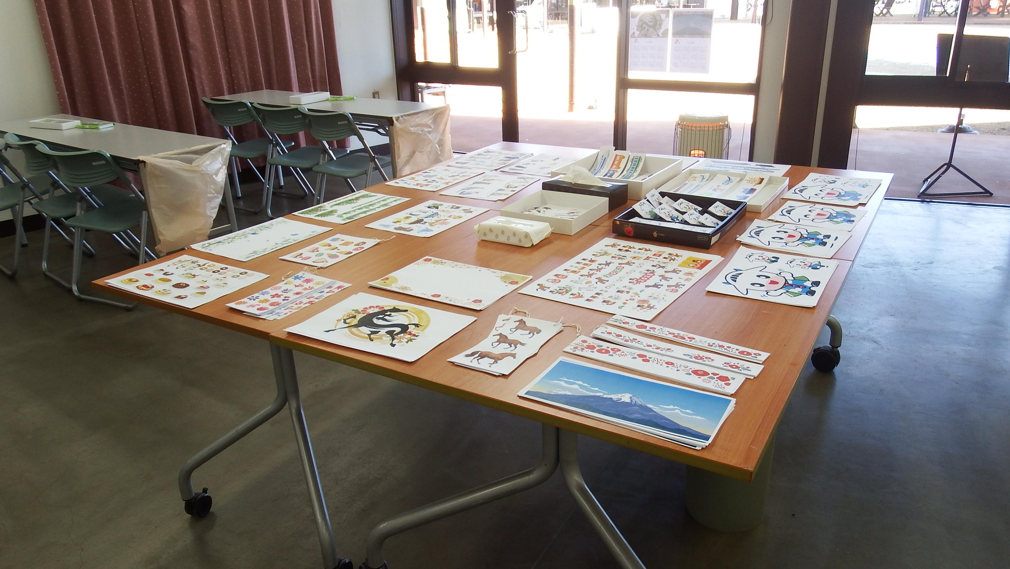 カレンダー作り写真1 カレンダー作り写真1