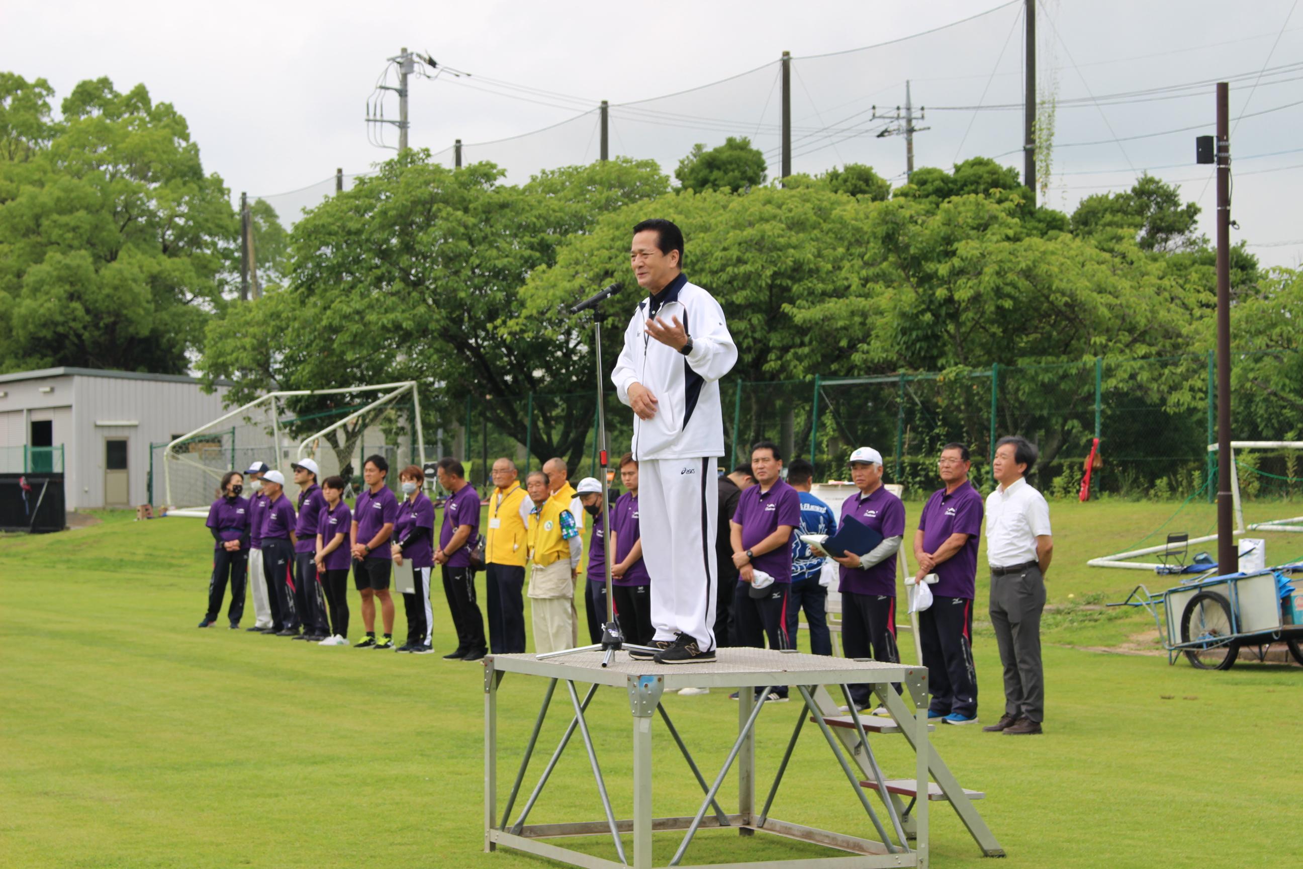 ニュースポーツ大会に参加