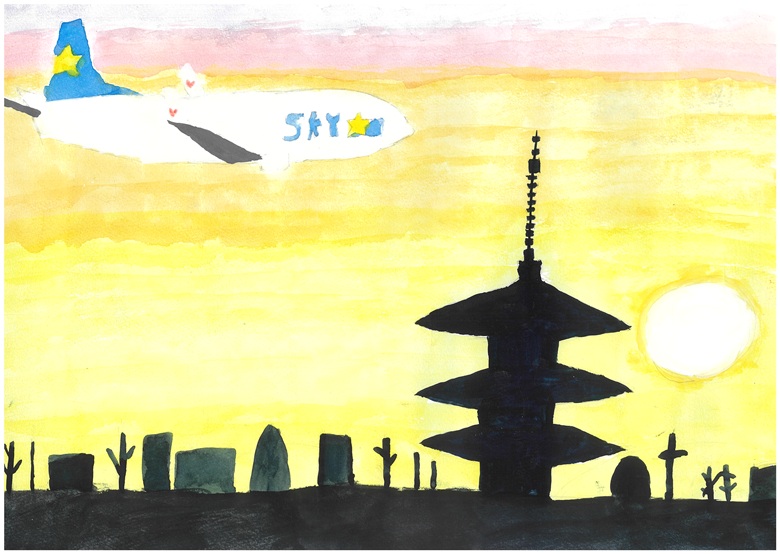 竹原小6年飯村咲空