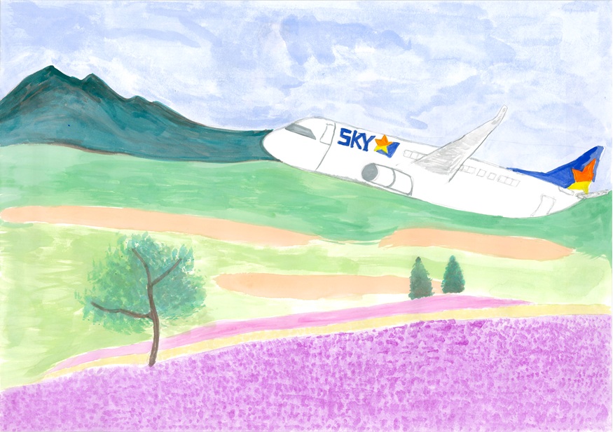 小川南中3年冨塚椎奈