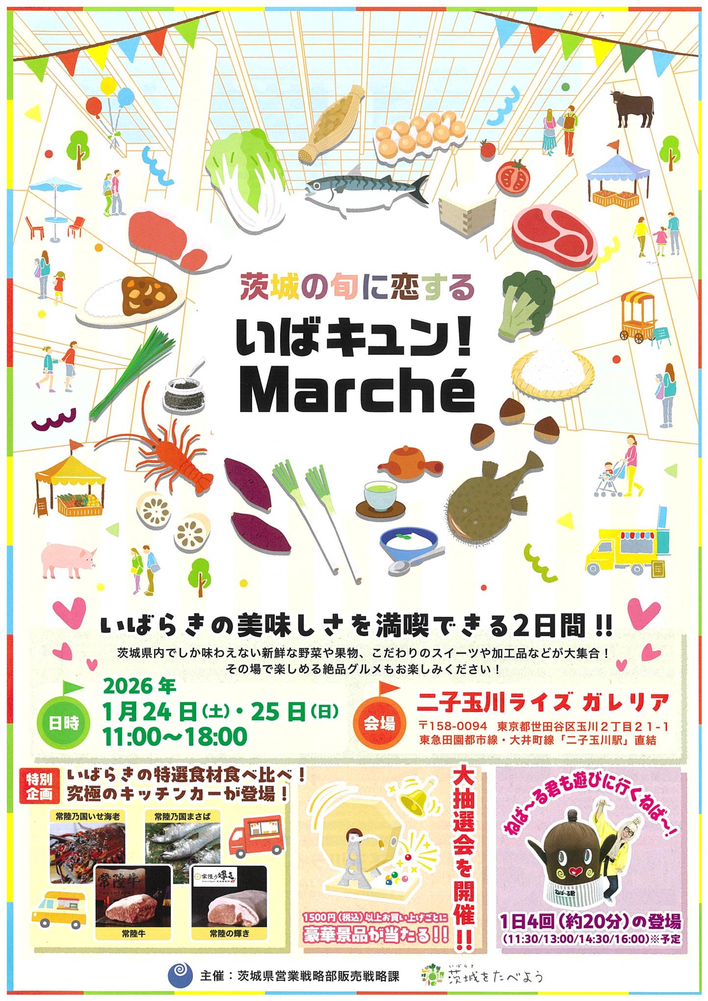 いばキュンちらし表 いばキュンちらし表