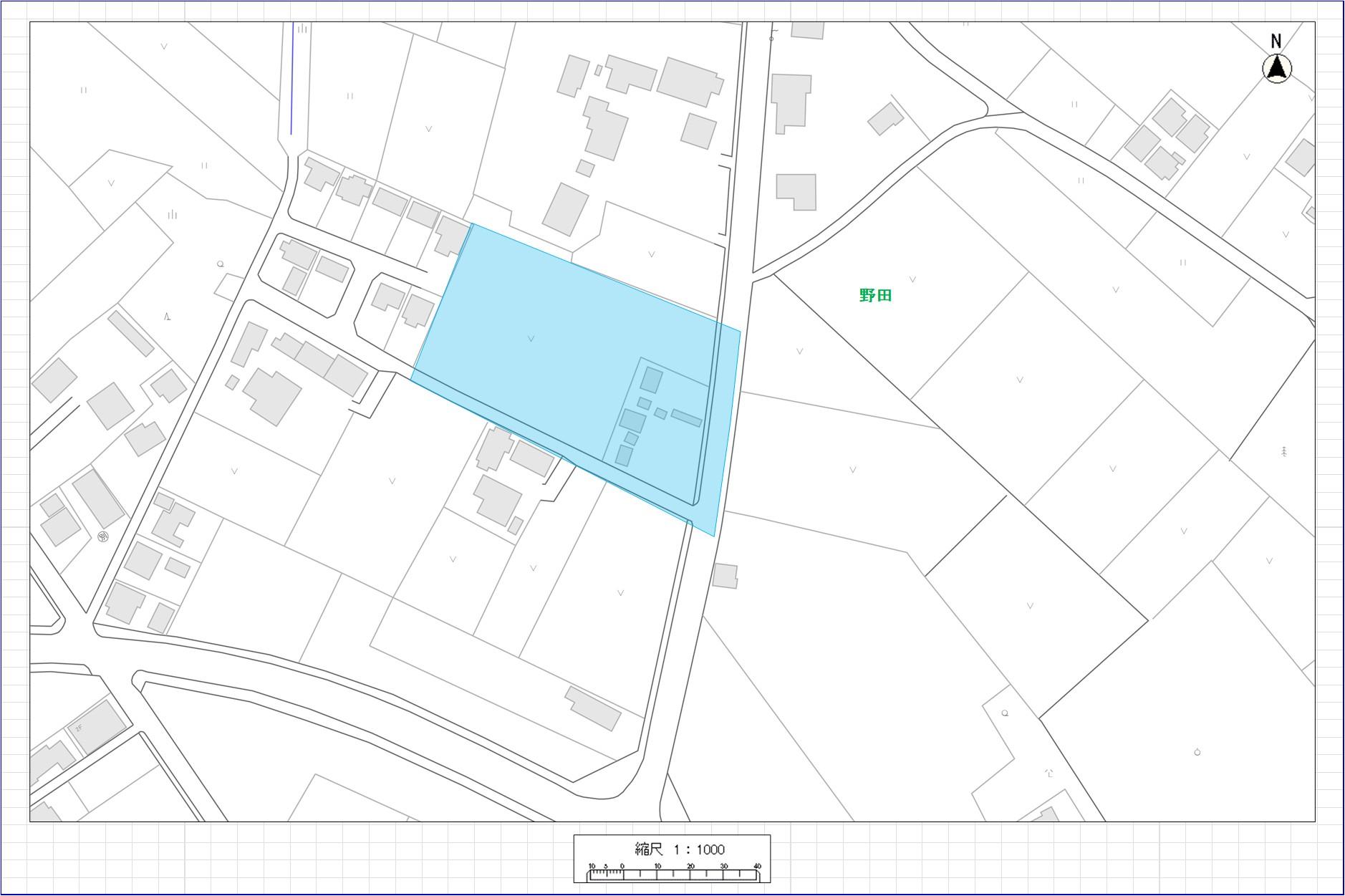 令和8年4月供用開始図（野田）