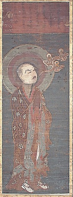 11絹本着色善導大師画像
