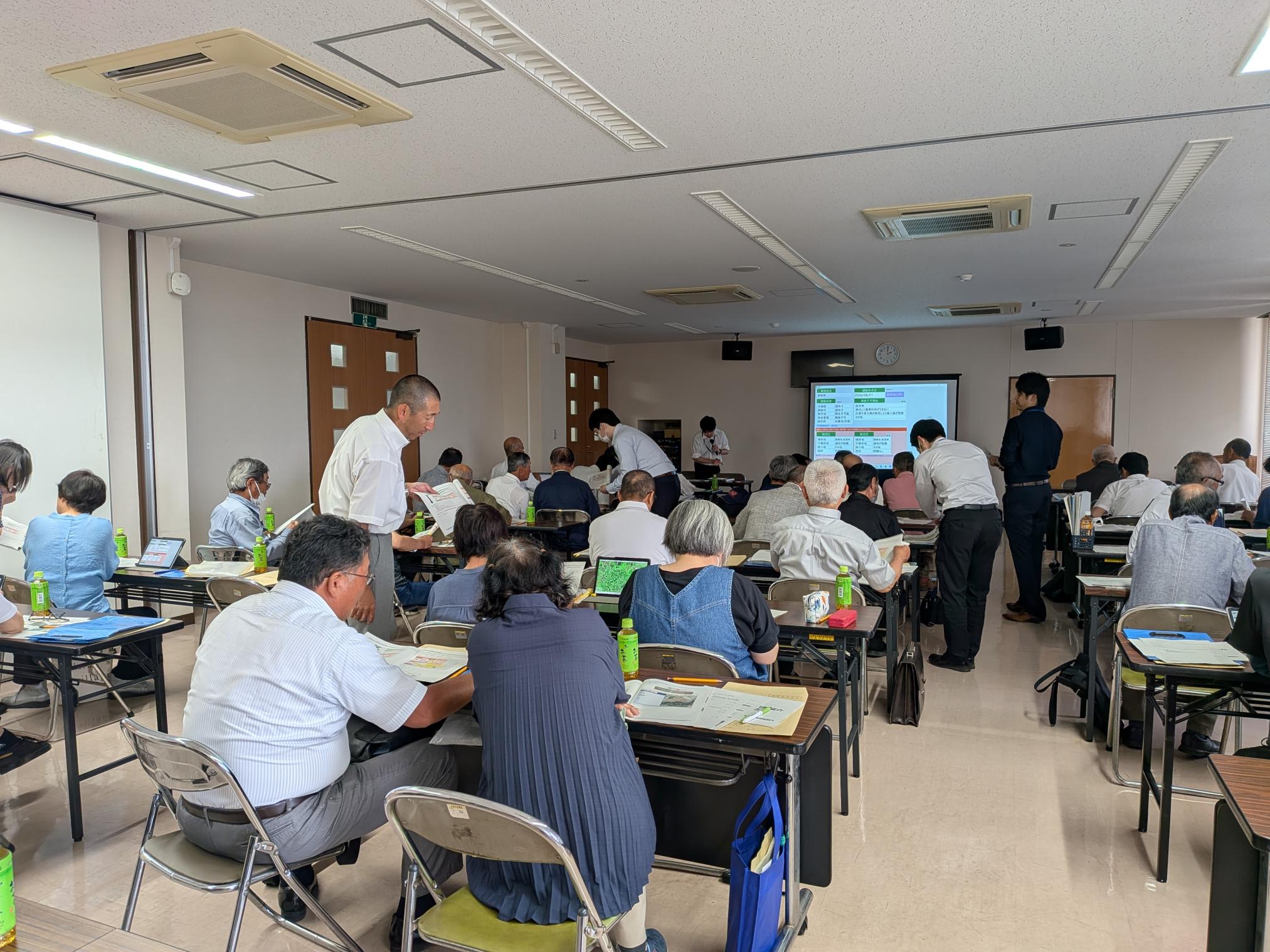説明会の様子