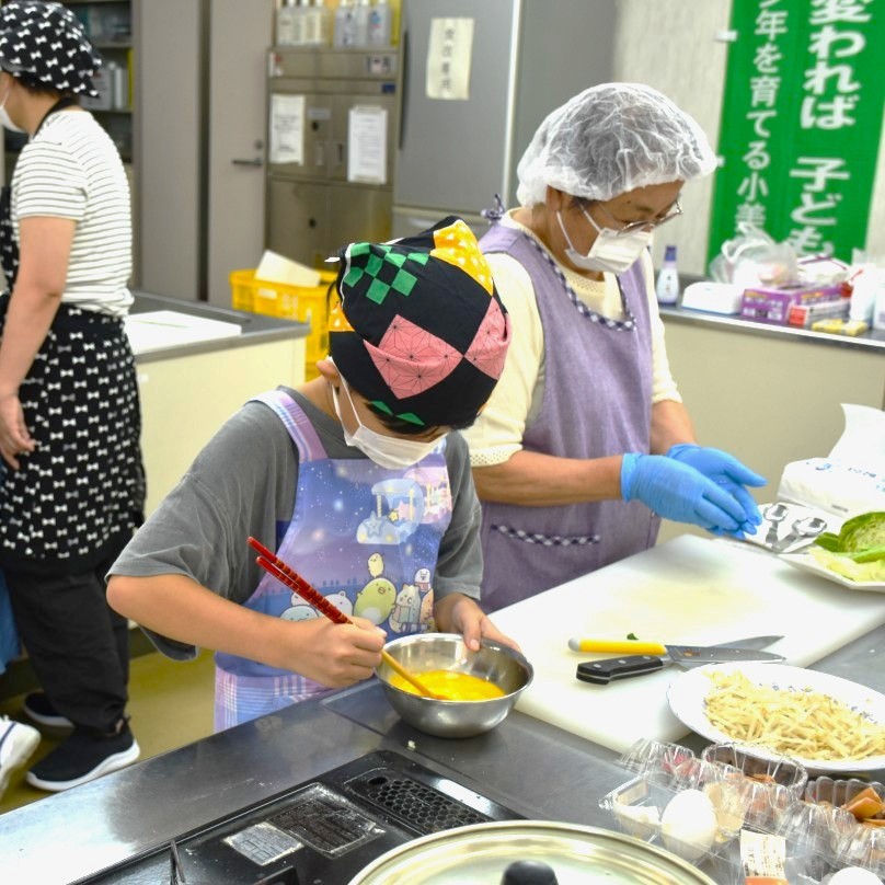 ファミリークッキングの写真(1)