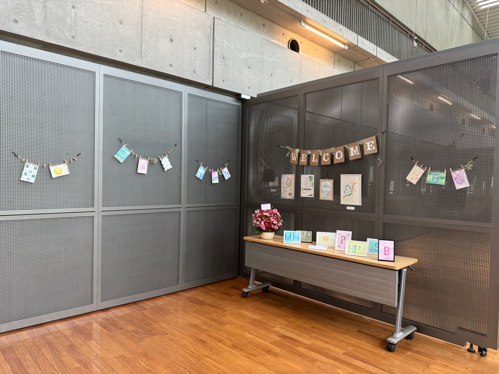 展示の様子