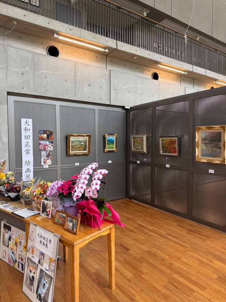 陽だまり横丁inみの～れ　vol.240　令和8年度　第8回 大和田正常絵画展 (享年100歳メモリアル) 〜チコじいと柴犬仲間たち〜