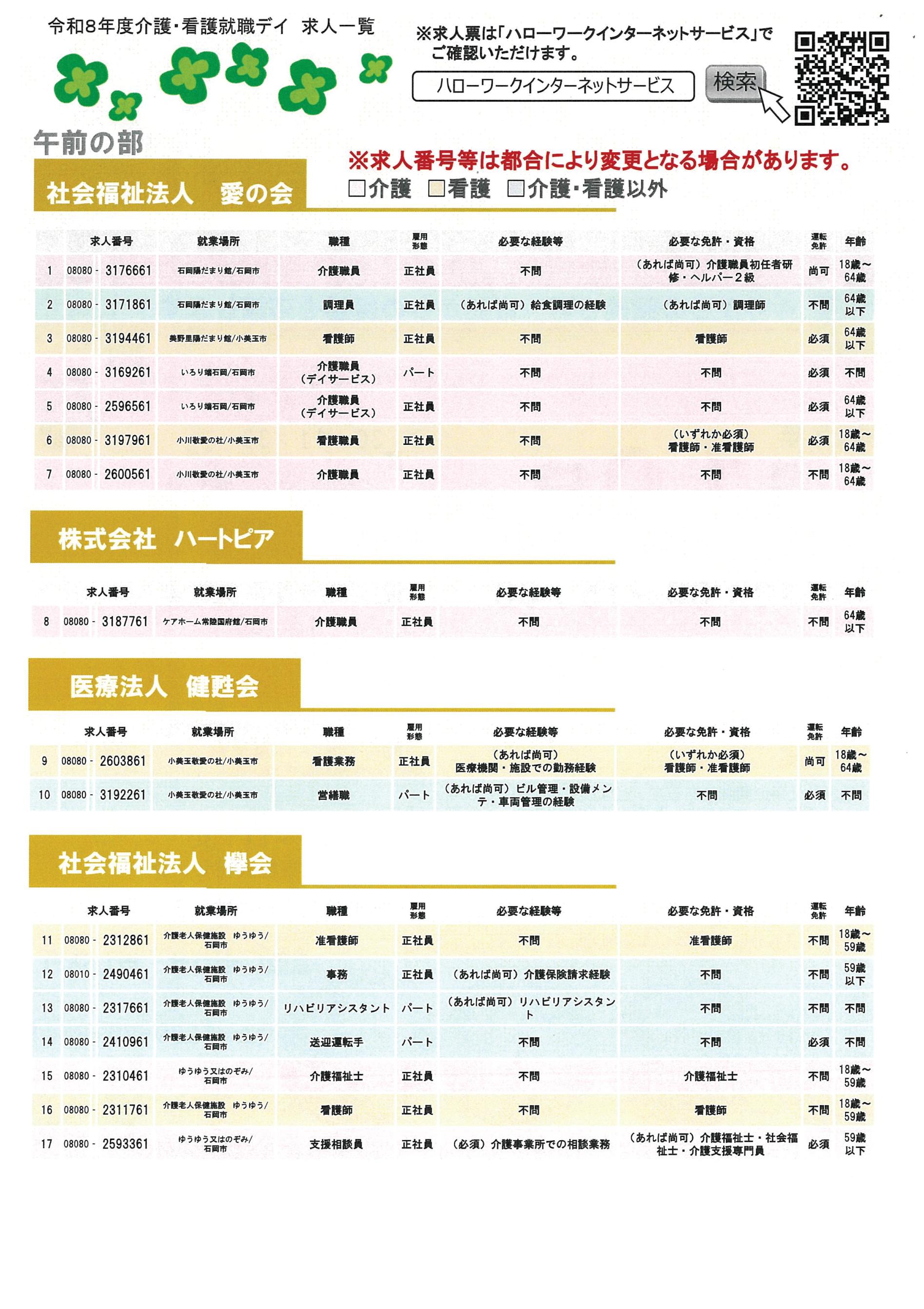 福祉事業所_就職面接会_うら1